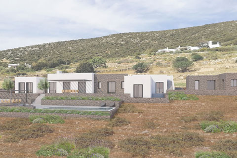 Σχεδιασμός και κατασκευή κατοικίας στην Πάρο